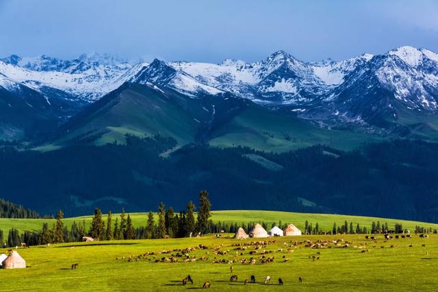 新疆,大美疆域,无限风光